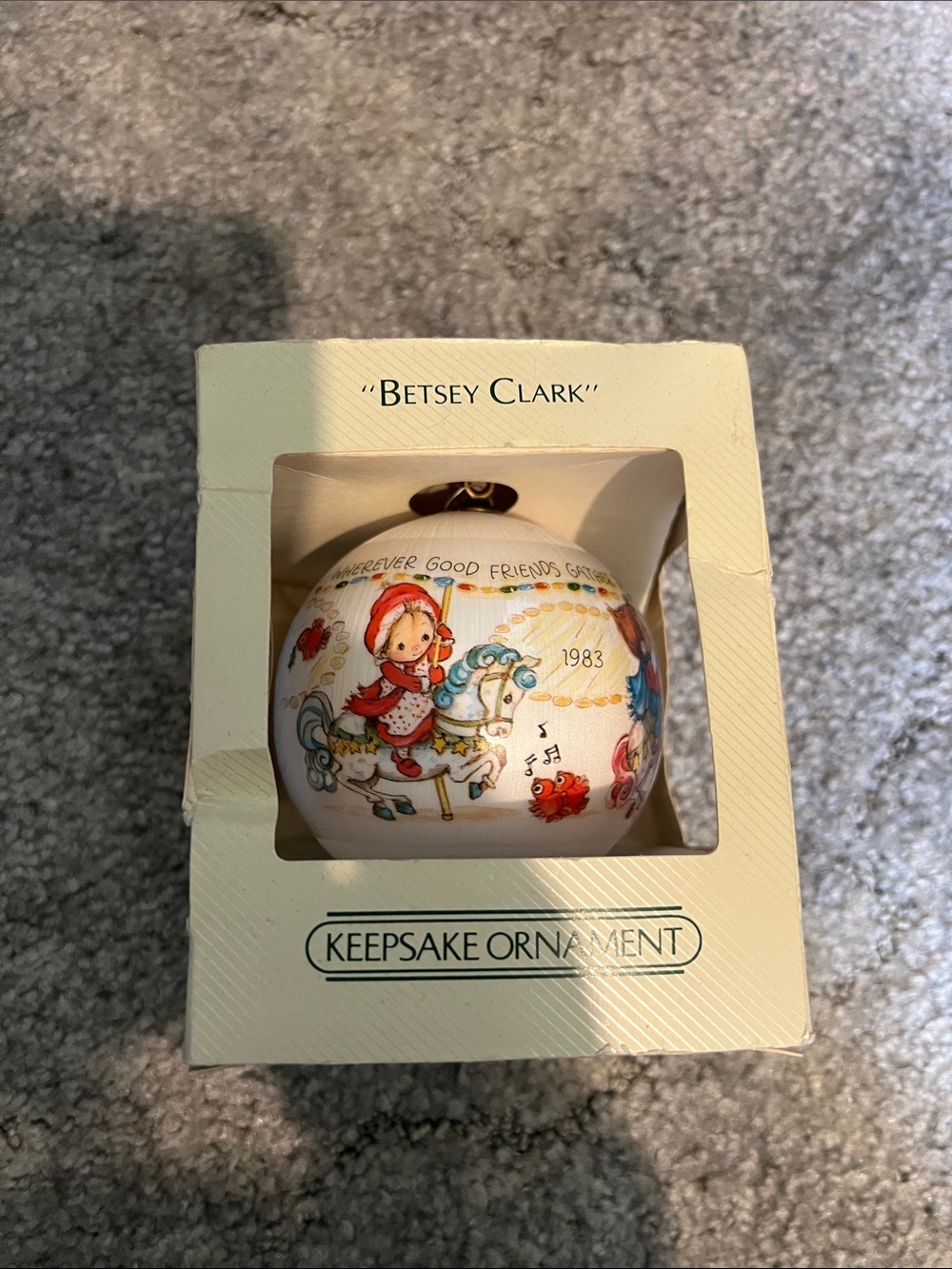 Hallmark Betsey Clark Keepsake Ornament 1983